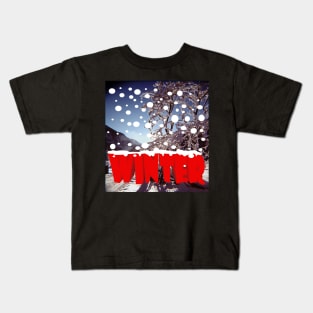 Wintertime. Kids T-Shirt